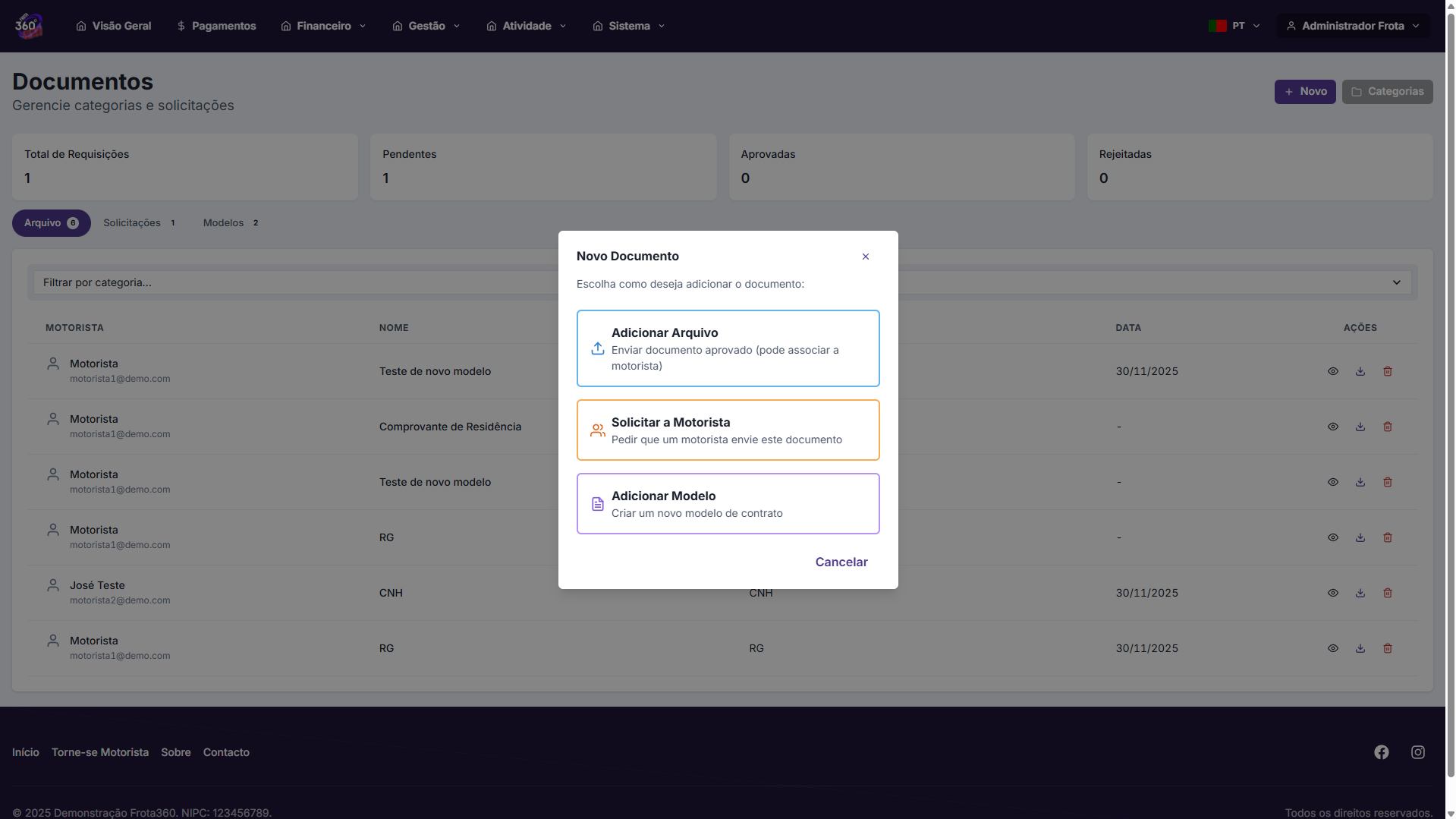 Gestão de Documentos - 1